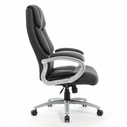 Кресло руководителя Brabix Premium Blocks HD-008 до 200 кг, экокожа, черное 531944 фото 2